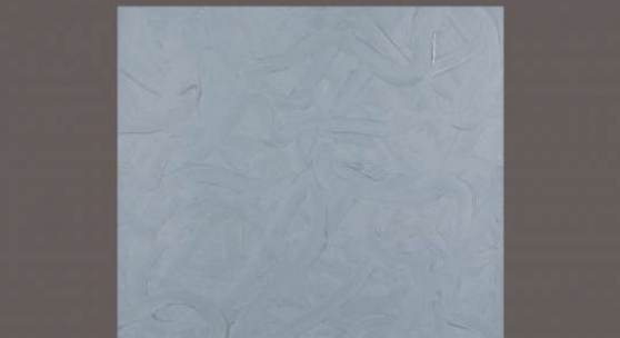 Gerhard Richter 1932 Dresden Vermalung Ölfarbe (grau), mit den Fingern vermalt, auf weißem Kunststoffpapier; H 398 mm, B 399 mm;  Aufruf: 	12.000 - 13.000 €, Ergebnis: 36.000 €