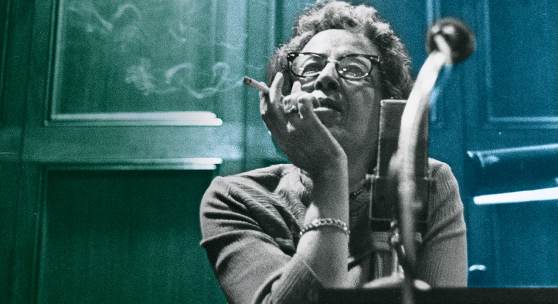 Hannah Arendt an der University of Chicago, 1966 © Art Resource New York, Hannah Arendt Bluecher Literary Trust