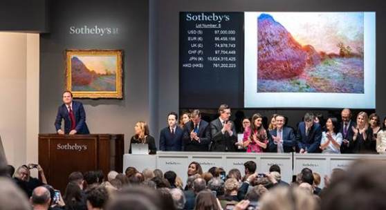 New Auction Record for Claude Monet: $110-million 