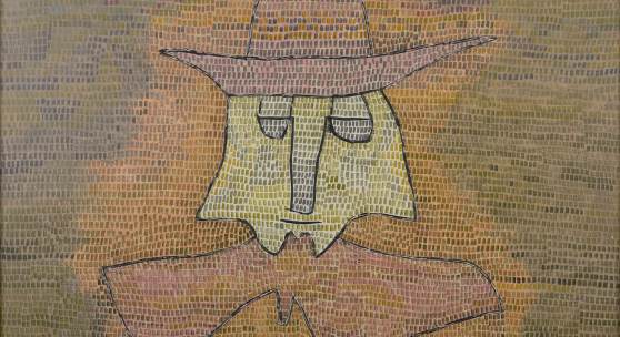 Paul Klee (1879–1940), »Pastor Kohl«, 1932, Werknummer 269 Ölfarbe auf Nesseltuch auf Sperrholzplatte, 50 × 65 cm