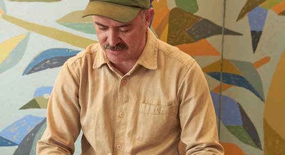 LA-based artist and muralist Abel Macias, creator of Landshapes, part of Marc Phillips’ Artist Series.
