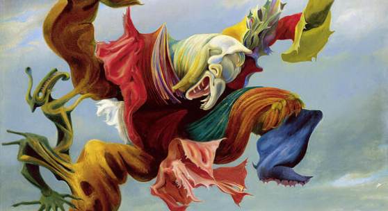L’angelo del focolare (1937) olio su tela, 114 x 146 cm Collezione privata, Svizzera Classic paintings/ Alamy Stock Photo © Max Ernst by SIAE 2022