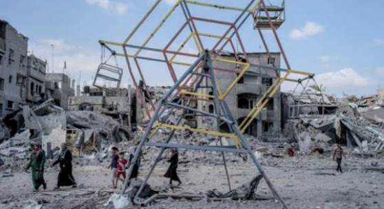 ImImpressionen der Zerstörung GAZA 2014 (c) atelierjungwirth.com