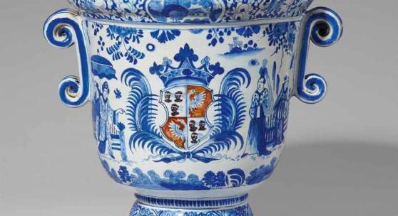 Seltener Orangenkübel mit dem Wappen der Familie von Morenthal Schätzpreis:	8.000 - 10.000 EUR
