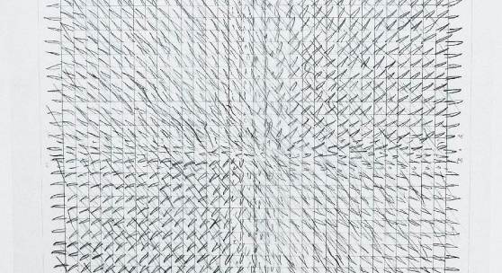 Günther Uecker, Entwurf zu einem Nagelfeld Bleistift auf transparenter Kunststoff-Folie, um 1972; H 400 mm, B 400 mm; signiert u. r. "Jecker". Schätzpreis: 10.000 - 12.000 EUR Zuschlagspreis:	12.000 EUR