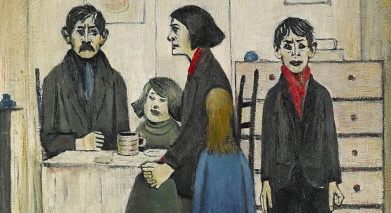 Laurence Stephen Lowry, Family Group, 1938 (est. £300,000-500,000)