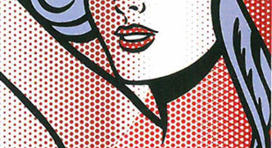 Roy Lichtenstein, Nude with blue hair, Relief print in colors, 1994,  Estimate: 300,000 - 500,000 USD