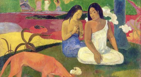 Paul Gauguin Arearea, 1892  Joyeusetés (I) Vergnügen (I) Öl auf Leinwand, 75 x 94 cm  Musée d'Orsay, Paris, Legat von M. und Mme Lung, 1961 Foto: © RMN-Grand Palais (Musée d'Orsay) / Hervé Lewandowski