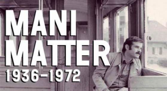 Plakat Mani Matter (1936–1972) 