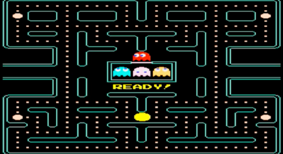 STURTEVANT,Pacman, 2012, HD-Video, 1′15′′, Farbe, Ton. Videostill.Courtesy of the Estate of STURTEVANT and Galerie Thaddaeus Ropac, Paris/Salzburg/London