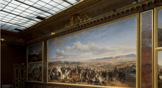 The Smalah Room, with a view of the Battle of Isly, by Horace Vernet  © Thomas Garnier