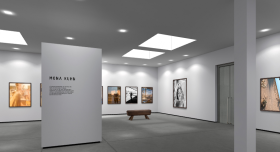 Screenshot exhibition view MONA KUHN SELECTED WORKS