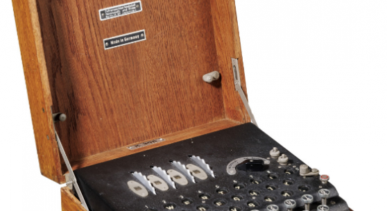 Los 4170, Chiffriermaschine "Enigma-K", Ausrufpreis: 50.000 €, Zuschlag: 115.000 €