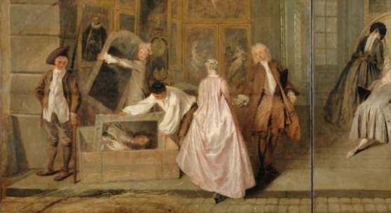Antoine Watteau: Das Ladenschild des Kunsthändlers Gersaint