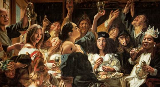 The Feast of the Bean King, zeigt Jacob Jordaens, Zeichen für mehr Diversität