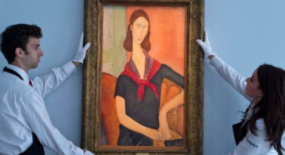 Amedeo Modigliani Adoration