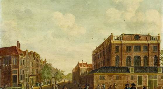 Holländischer Meister 17./18. Jahrhundert Die portugiesische Synagoge in Amsterdam Öl auf Holz | 33,5 x 43cm Ergebnis: 24.320 Euro 