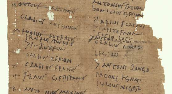 Verluste im Jüdischen Aufstand (Papyrus, 115–117 n. Chr.) © Österreichische Nationalbibliothek