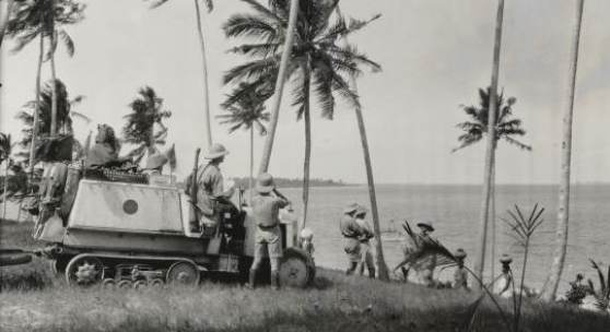 09. Citroën-Haardt Expedition Zentralafrika Ankunft an der Küste des Indischen Ozeans, Lumbo, Mosambik, 1925