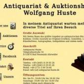 Unternehmenslogo Antiquariat &amp; Auktionshaus Wolfgang Huste