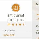 Unternehmenslogo Antiquariat Andreas Moser