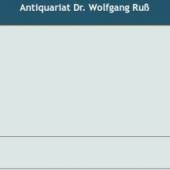 Unternehmenslogo Antiquariat Dr. Wolfgang Ruß