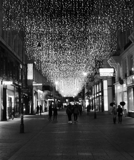 Am Kohlenmarkt in der Nacht