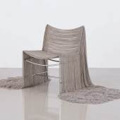 Creek Chair 02, 2023 by Frida Escobedo for Friedman Benda at Design Miami.Paris 2025 (Image courtesy of Friedman Benda Gallery)