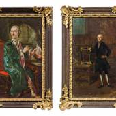 Gennaro Basile (Neapel 1722 - 1782 Brünn) Das Konvolut der 58 Portraits wechselte mit einem Verkaufspreis von € 175.000.- den Besitzer