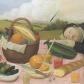 Fernando Botero Picknick, 1989 Öl/Leinwand, 132 x 175 cm Privatbesitz 