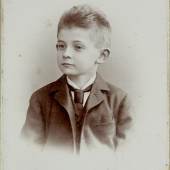 Ludwig Grillich, "Egon Schiele", um 1898, © WestLicht Photographica Auction