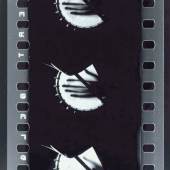 Ferry Radax, Sonne halt!, 1959/1962, Vergrößerung eines Filmkaders, Silbergelatineabzug auf Barytpapier, montiert auf Karton, Museum der Moderne Salzburg