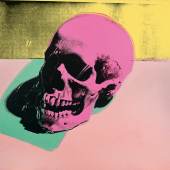Andy Warhol Skull, 1976 Acryl und Siebdruck auf Leinwand 183 x 203 cm mumok museum moderner kunst stiftung ludwig wien, Leihgabe der Österreichischen Ludwig Stiftung Foto: mumok © A. Warhol Foundation for the Visual Arts, New York/ VBK Wien 2012