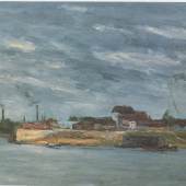 Paul Gauguin (1848- 1903), Le port de Javel, 1876, huile sur toile c_Artcurial