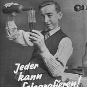 Eugen Heilig / Ernst Thormann „Jeder kann fotografieren!“, Vorlage für den Titel der 2. Sondernummer der Zeitschrift „Der Arbeiter-Fotograf“ (Jg. 6, Nr. 6) 1932, Originalabzug Ernst-Thormann-Archiv