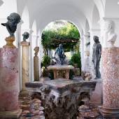 Villa San Michele, loggia delle sculture - Foto di Pelle Bergström