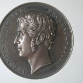 Medaille von Konrad Lange auf Anton Prokesch von Osten, 1846, Münzkabinett, Foto: Universalmuseum Joanneum/Archiv Abteilung Archäologie & Münzkabinett