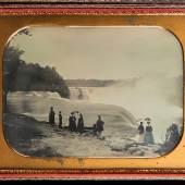 Platt D. Babbit: Niagarafälle, um 1853, Daguerreotypie, Private Sammlung © Collection H. G. 