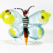 Rosemarie Benedikt Spring Flight, Murano 2012, Glas, Unikat, H 33 cm, B 46 cm, monogrammiert und datiert: B. 2012