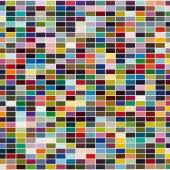 1024 Farben (Detail), 1973, Lack auf Leinwand, 254 x 478 cm, Daros Collection, Schweiz © 2014 Gerhard Richte