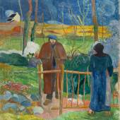 Paul Gauguin Bonjour Monsieur Gauguin, 1889Öl auf Leinwand, 92,5 x 74 cmNationalgalerie Prag© Nationalgalerie Prag