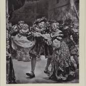 Adolph von Menzel: König Heinrich VIII. beim Tanz mit Anna Boleyn, 1870, aus: Shakespeare-Gallerie, Museum Georg Schäfer Schweinfurt © bpk / Museum Georg Schäfer Schweinfurt (Foto: Matthias Langer)