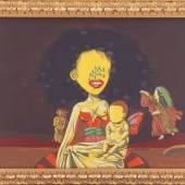  Galerie Gebr. Lehmann  Keiichi Tanaami  Mother and Child  1972  Öl auf Hartkarton