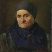 Ludwig Kandler, Bauersfrau mit Kopftuch, vor 1927 Öl auf Karton 41 x 35 cm Inv.-Nr. 12215 © Bayerische Staatsgemäldesammlungen