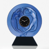 RENÉ LALIQUE AN IMPORTANT AND RARE "LE JOUR ET LA NUIT" CLOCK Estimate 100,000 — 150,000 USD