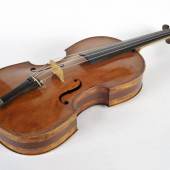 Jakob Stainer, Seitenansicht der Viola, Absam ca. 1671 TLMF Musiksammlung Inv. Nr.  M/I 351 © TLM