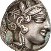 Tetradrachme (732 KB) Attika, Athen 449 – um 415 v. Chr. © Münzkabinett Winterthur 