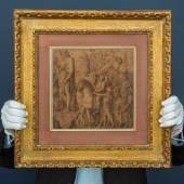 ANDREA MANTEGNA   Recently Rediscovered Drawing for his Famed Series THE TRIUMPHS OF CAESAR *Estimated to Achieve in Excess of $12 Million*