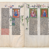 Detail einer Buchseite "Die Goldene Bulle von 1356"