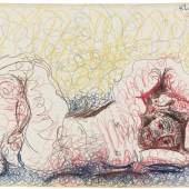 Nr. 386 877 Pablo Picasso Homme nu couché. 1967 Farbkreidezeichnung auf Velin, 51,8 x 64,4 cm Schätzpreis: € 360.000 – 400.000,- Ergebnis: € 694.000,-